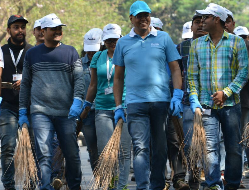 Clean-Up in Kharadi: A Humbling CSR Experience